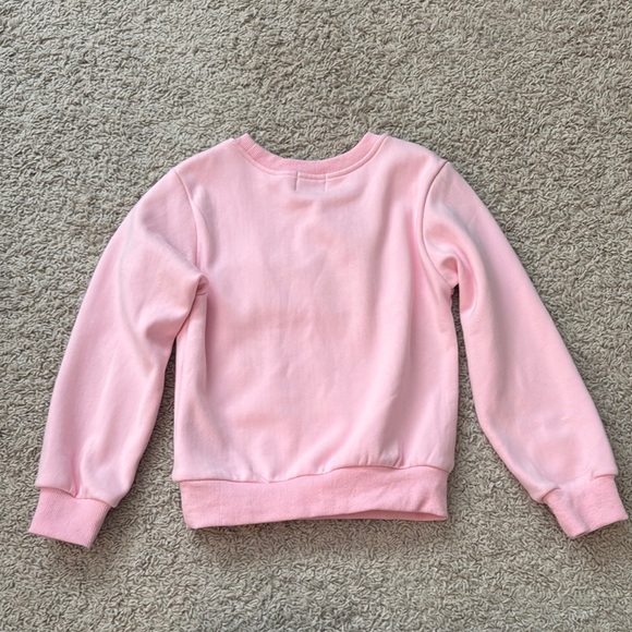 Pink Kids Sweatshirt with XOXO Design - Picture 3 of 4
